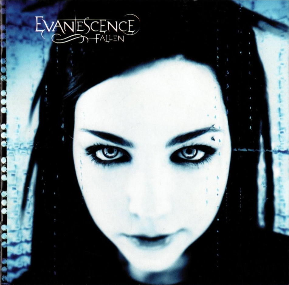 fallen by evanescence booklet front page